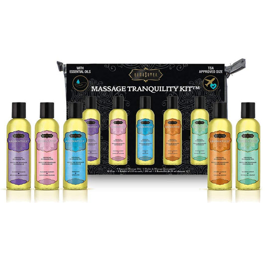 KAMA SUTRA Aromatics Massage Oils – Set of 5 Bottles 2 fl oz Each, Rich Blend of Essential Oils - Sore Muscle Massage Oil for Body - Natural Therapy Oil - Warming, Relaxing, Sensual Massage, Valentine - Vixen | Nova Network