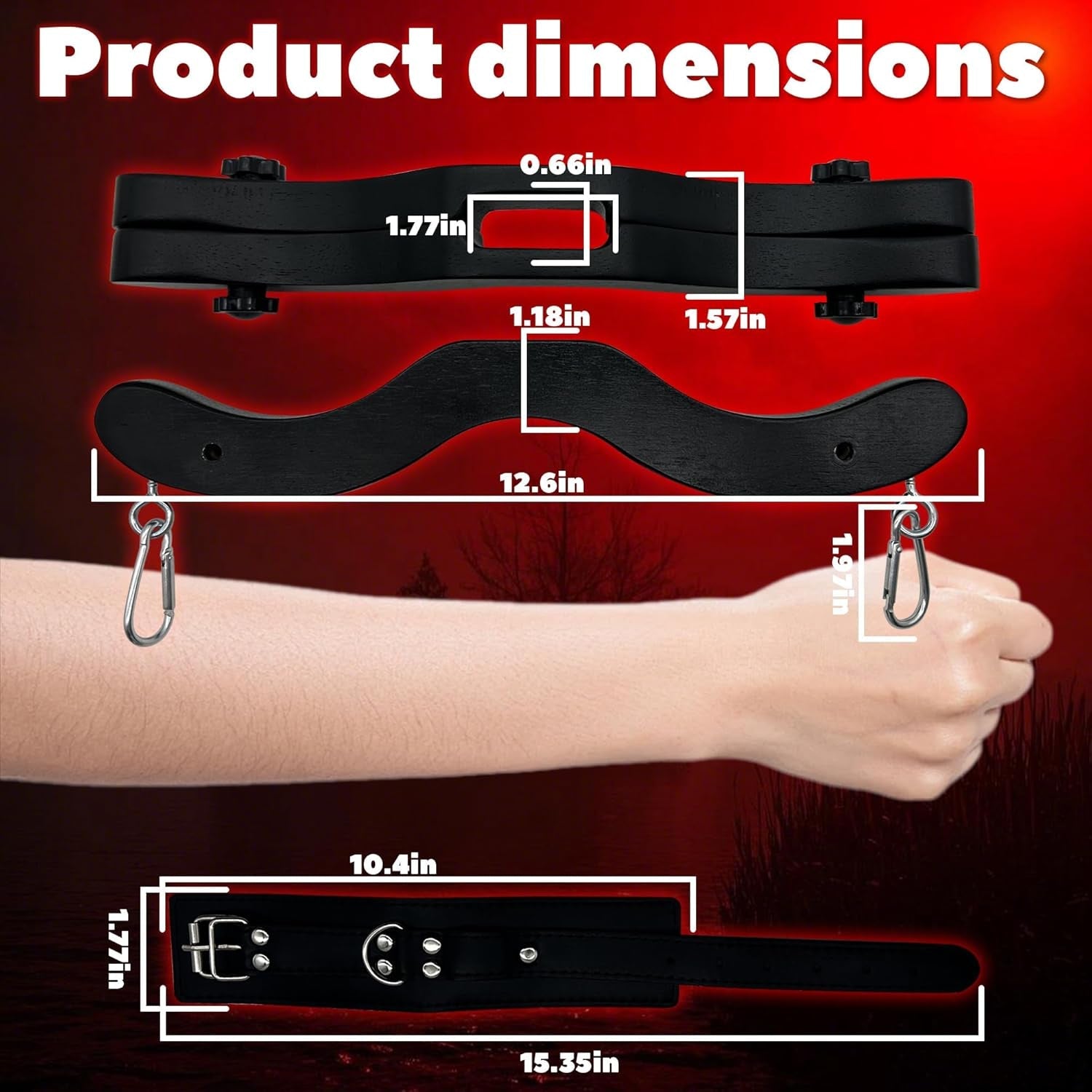 KneelVise CBT Testicle Crusher with Ankle Cuffs - Vixen | Nova Network