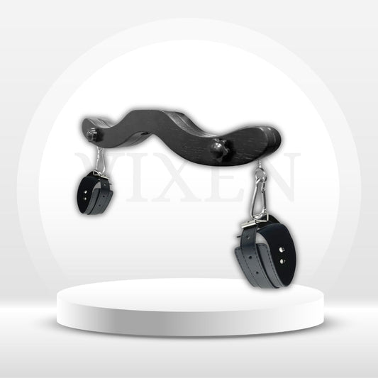 KneelVise CBT Testicle Crusher with Ankle Cuffs - Vixen | Nova Network