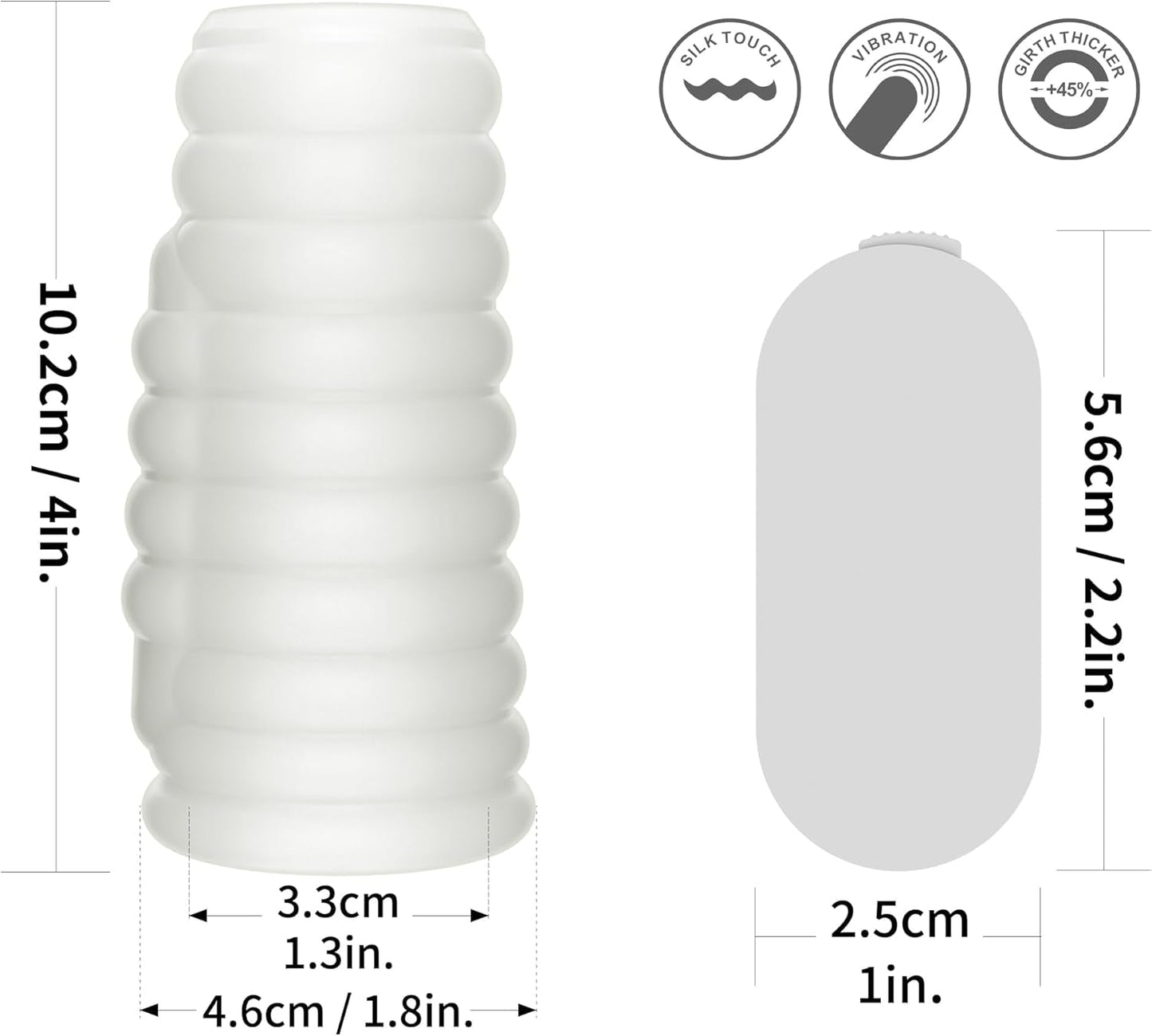 KnightFit Ribbed Vibrating Penis Sleeve - Vixen | Nova Network