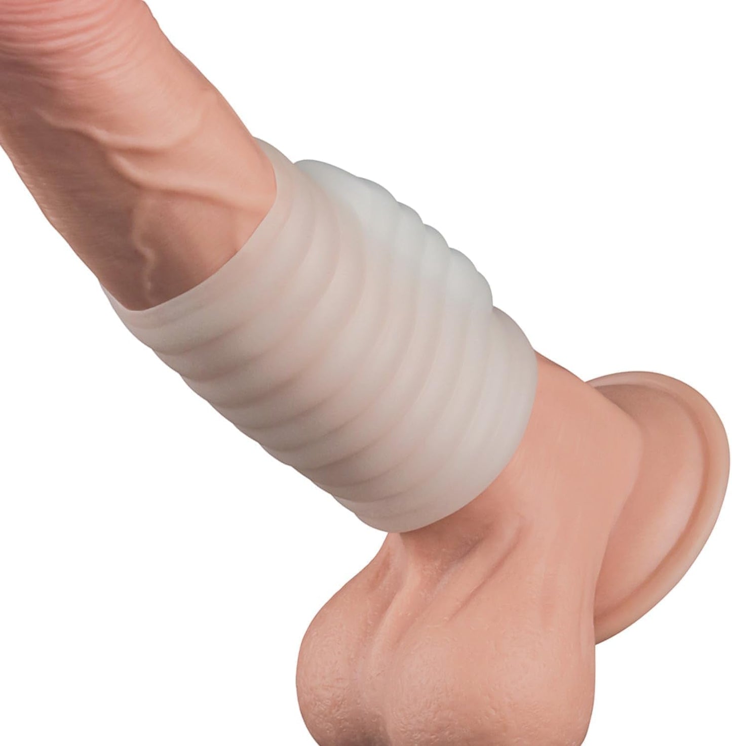 KnightFit Ribbed Vibrating Penis Sleeve - Vixen | Nova Network