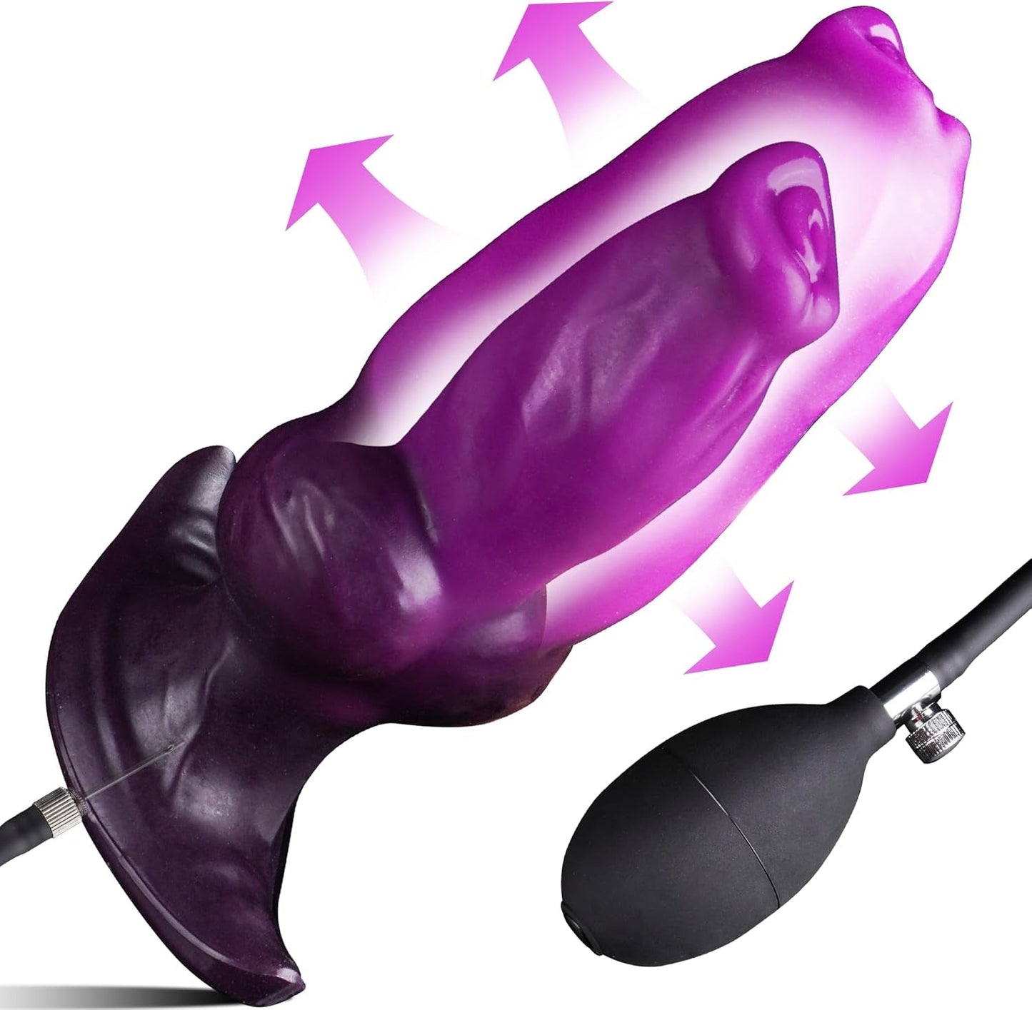 KnotBloom Inflatable Fantasy Butt Plug - Vixen | Nova Network