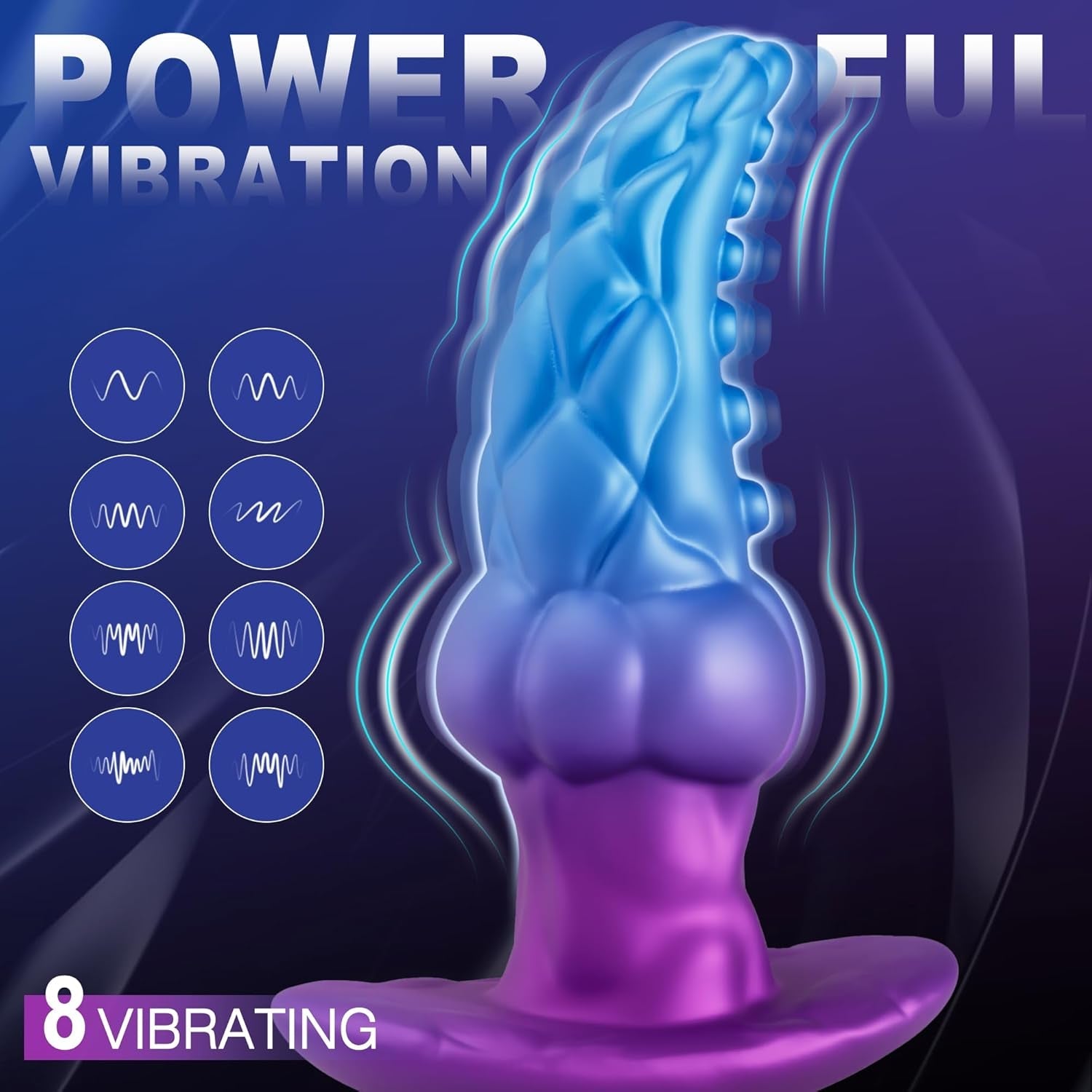KrakenKnot Monster Tentacle Vibrating Butt Plug - Vixen | Nova Network