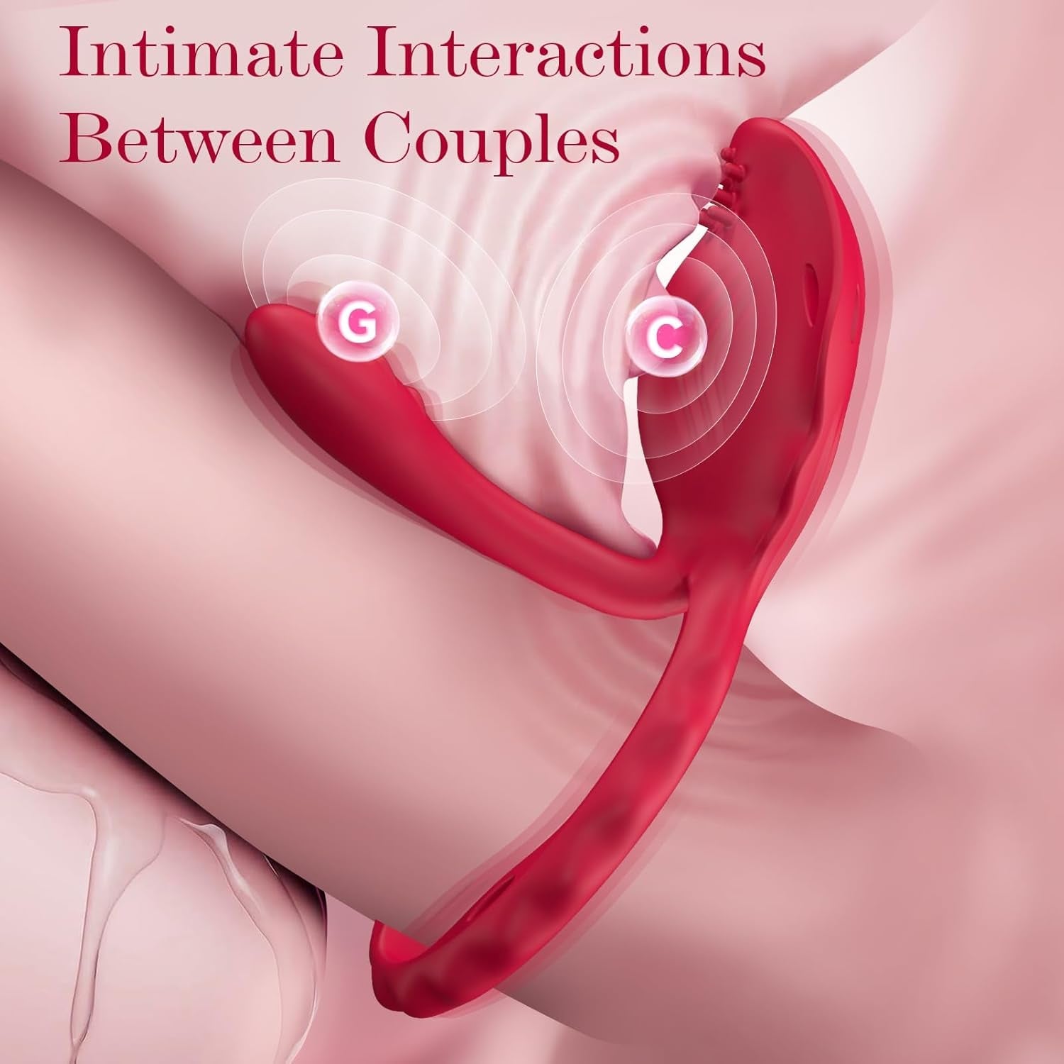 LaceThrust Couples Thrusting Massager Vibrating Ring - Vixen | Nova Network
