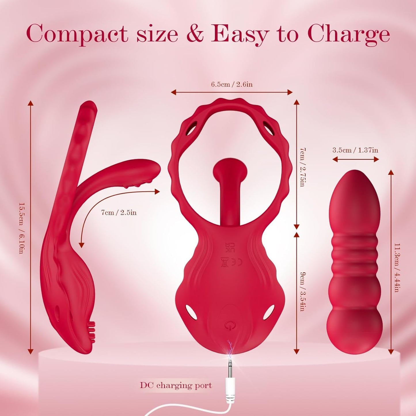 LaceThrust Couples Thrusting Massager Vibrating Ring - Vixen | Nova Network