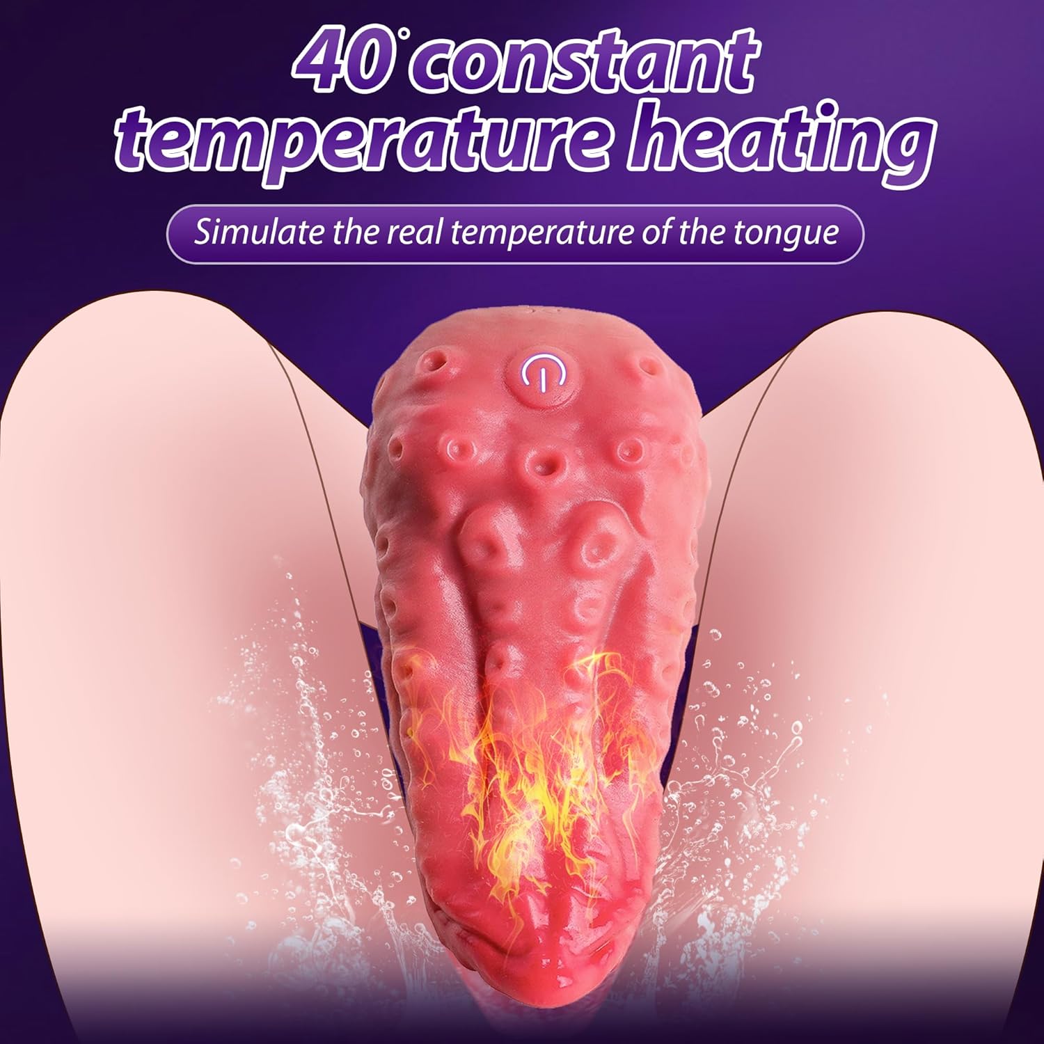LavaLick Octo Tongue Rose Vibrator - Vixen | Nova Network