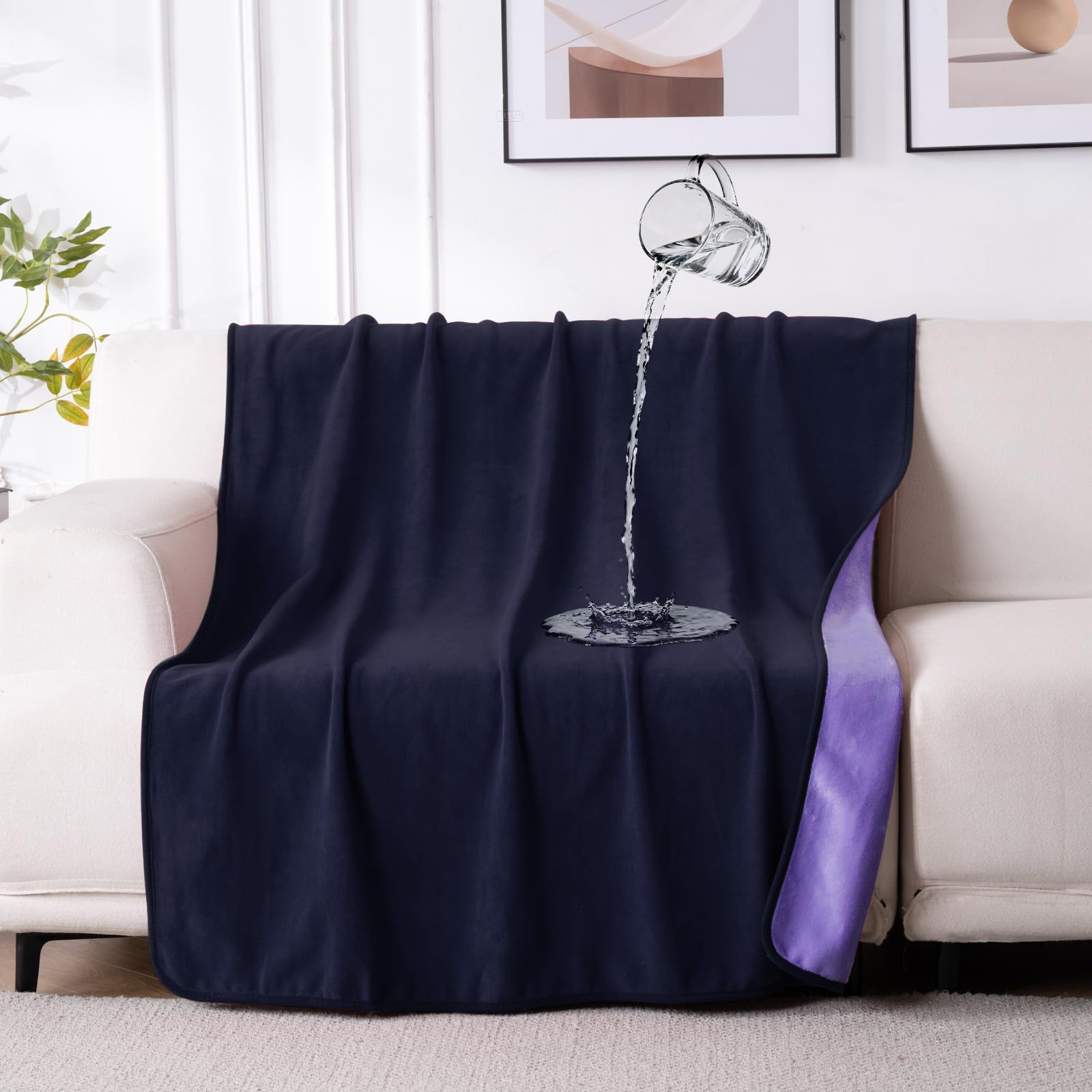 Leakproof Reversible Intimacy Throw Blanket - Vixen | Nova Network