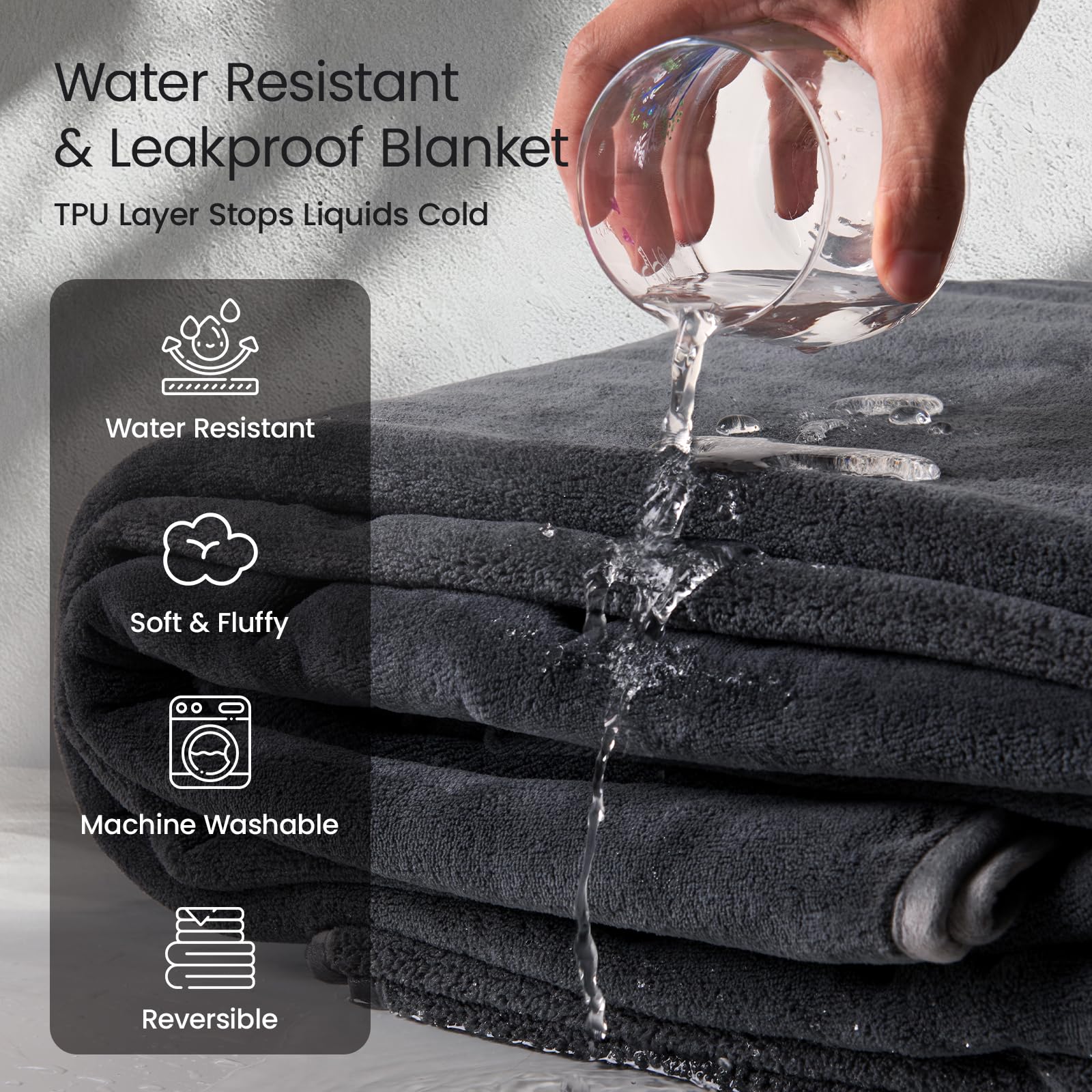 Leakproof Reversible Sensual Throw Blanket - Vixen | Nova Network