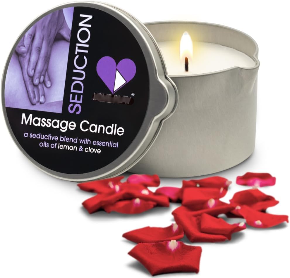 Lemon & Clove Sensual Massage Oil Candle - Vixen | Nova Network