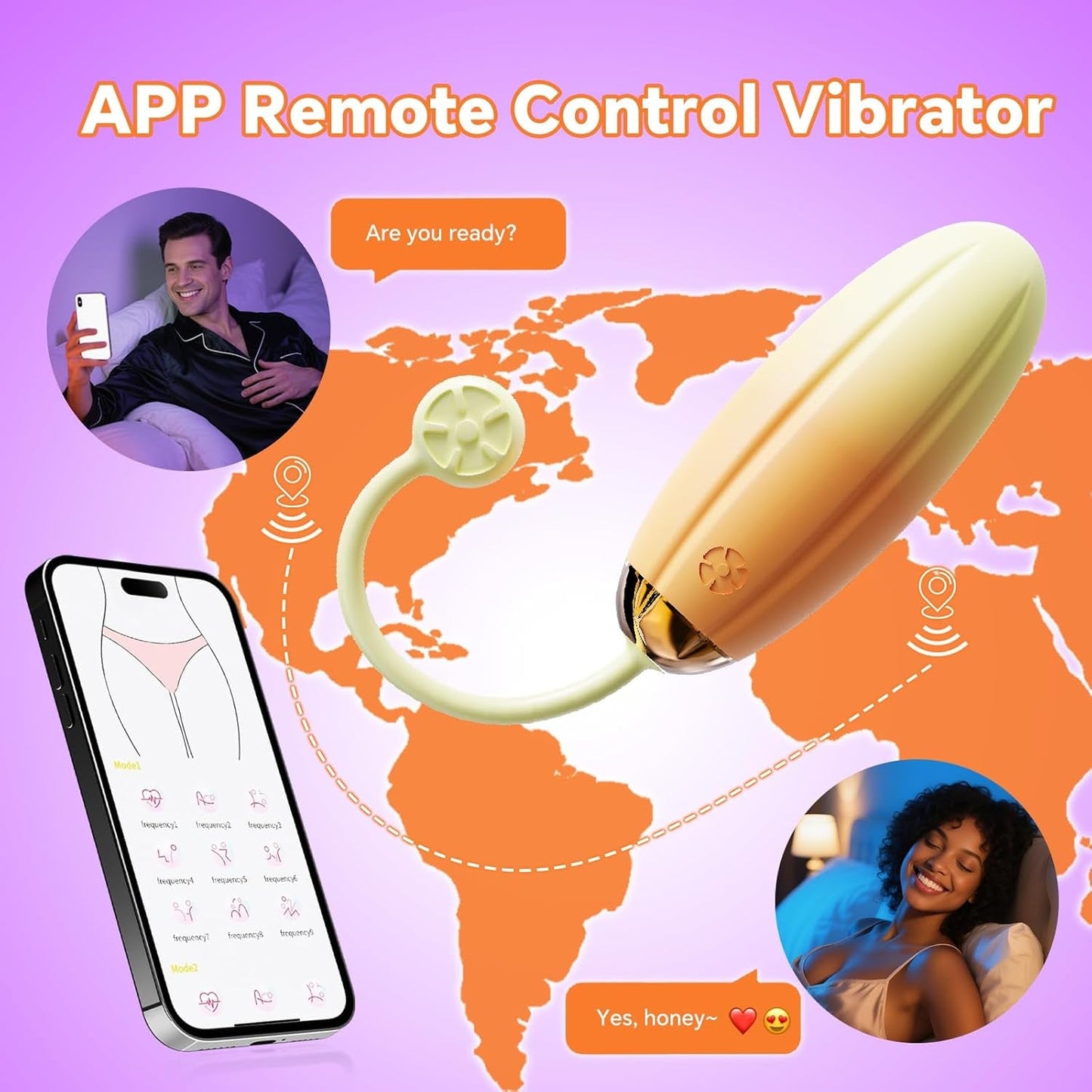 LemonBuzz App - Control Mini Egg Vibrator - Vixen | Nova Network
