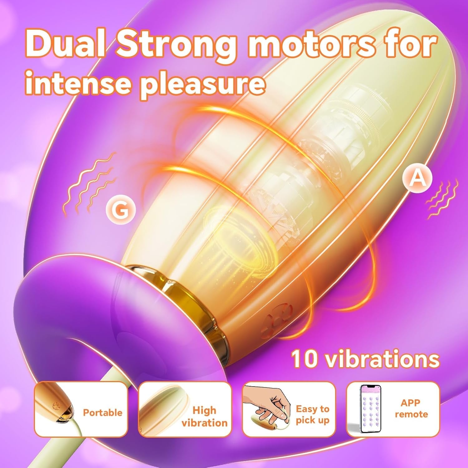 LemonBuzz App - Control Mini Egg Vibrator - Vixen | Nova Network