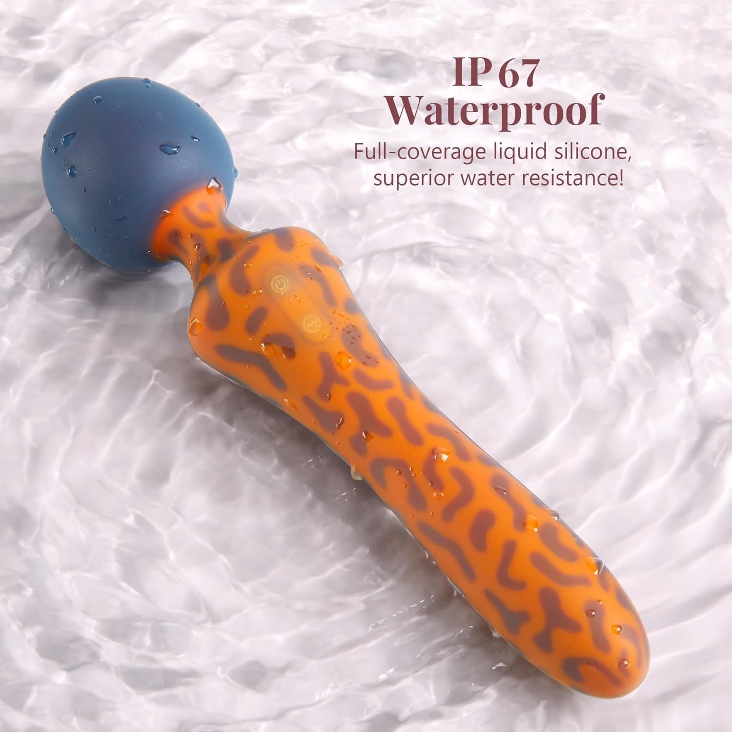 LeopardLush Dual - Headed G - Spot Vibrator Wand - Vixen | Nova Network