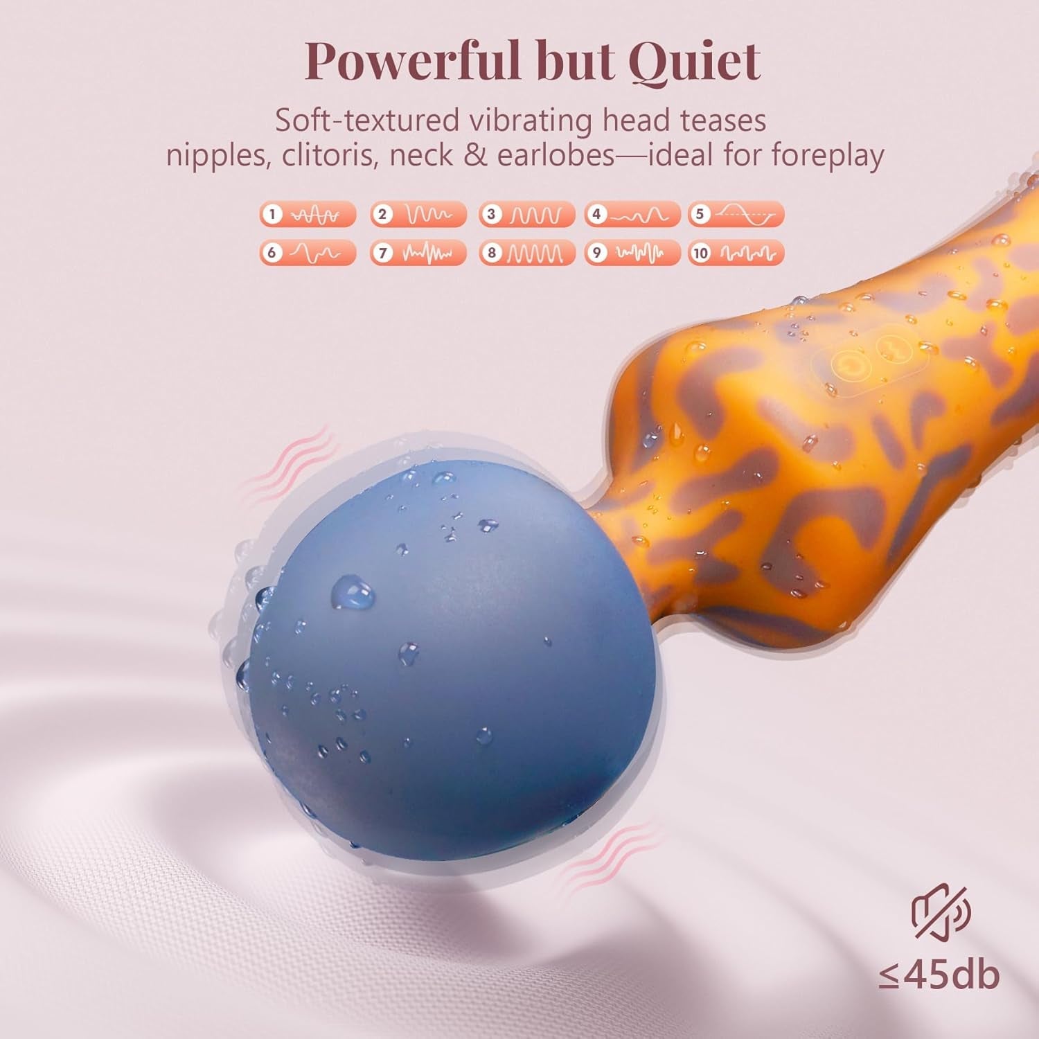 LeopardLush Dual - Headed G - Spot Vibrator Wand - Vixen | Nova Network