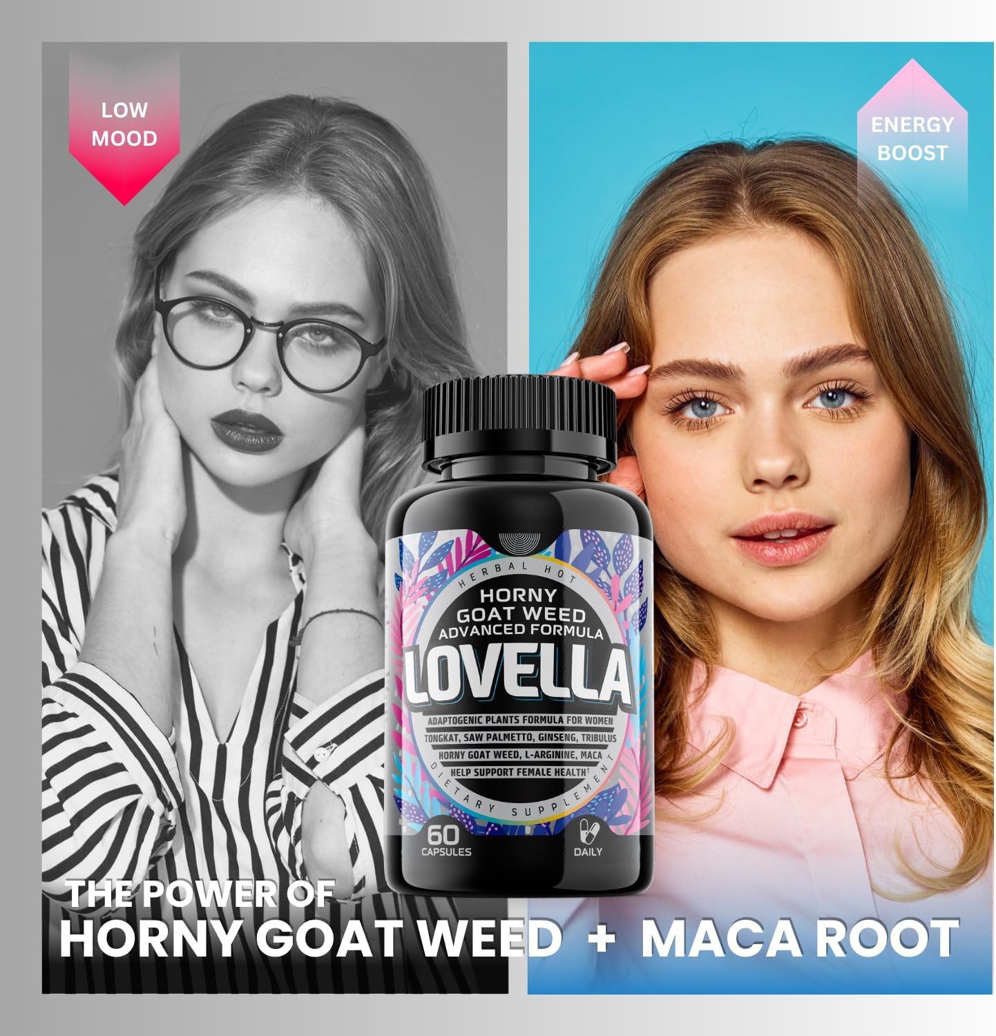 Libido Booster for Women – Maca, Ginseng & Horny Goat Weed - Vixen | Nova Network