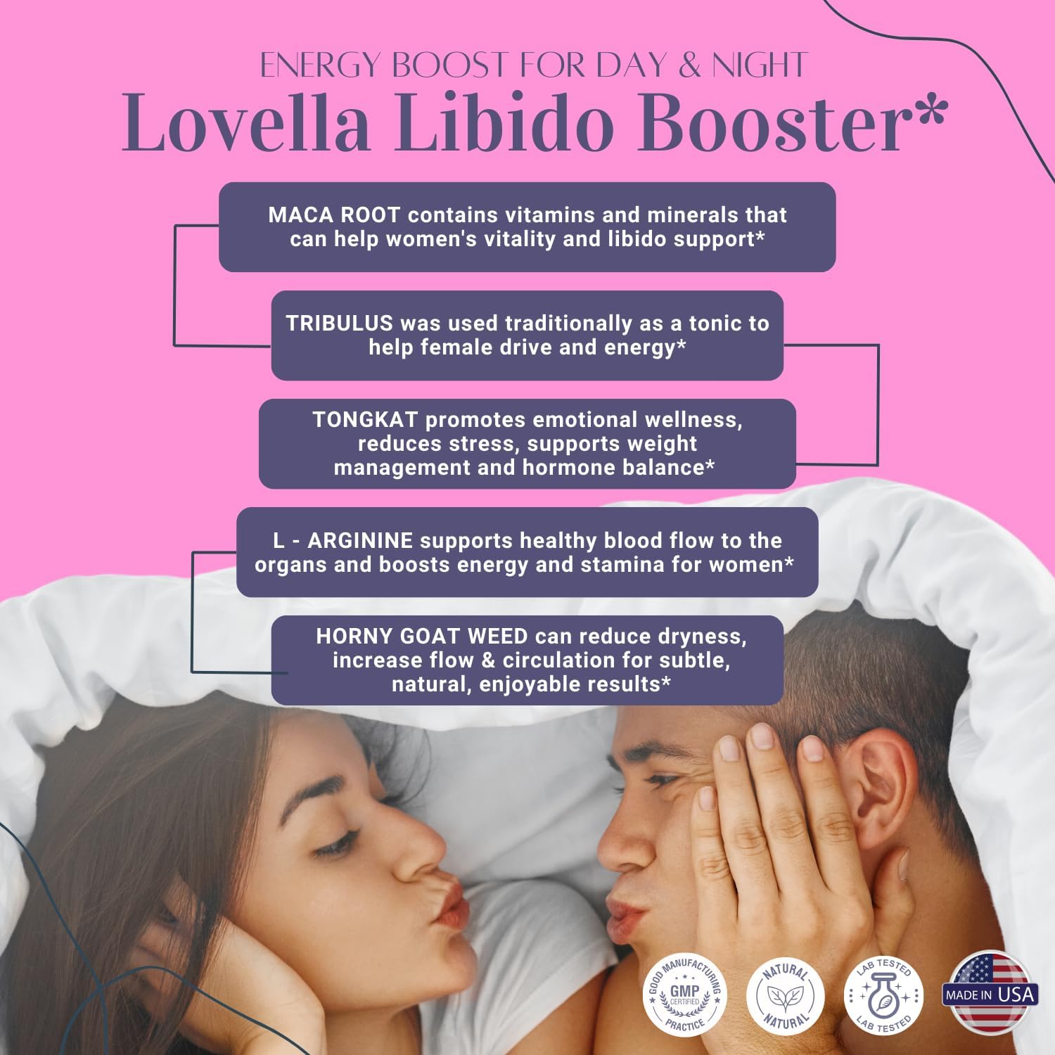 Libido Booster for Women – Maca, Ginseng & Horny Goat Weed - Vixen | Nova Network