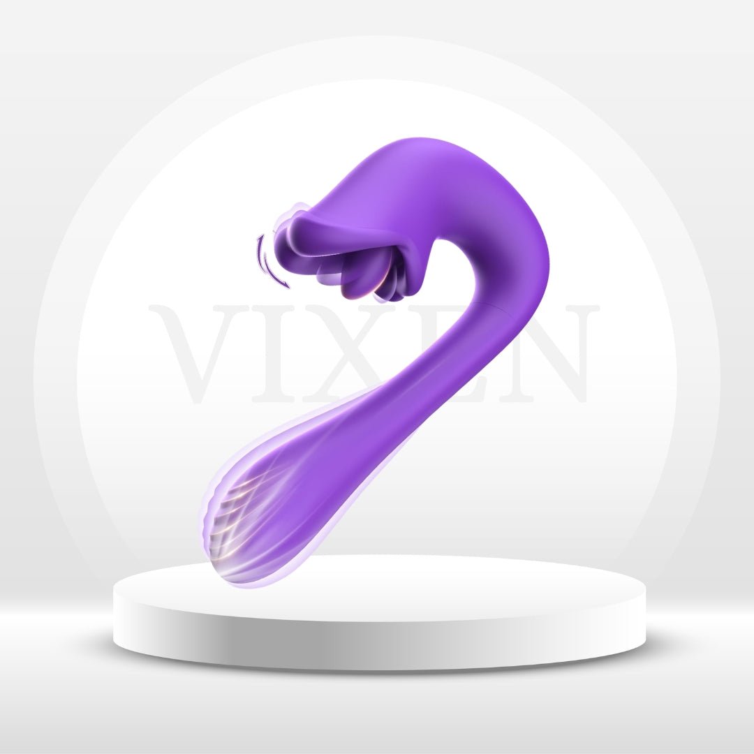 LickAura Tongue G - Spot Vibrator, 20 Modes - Vixen | Nova Network