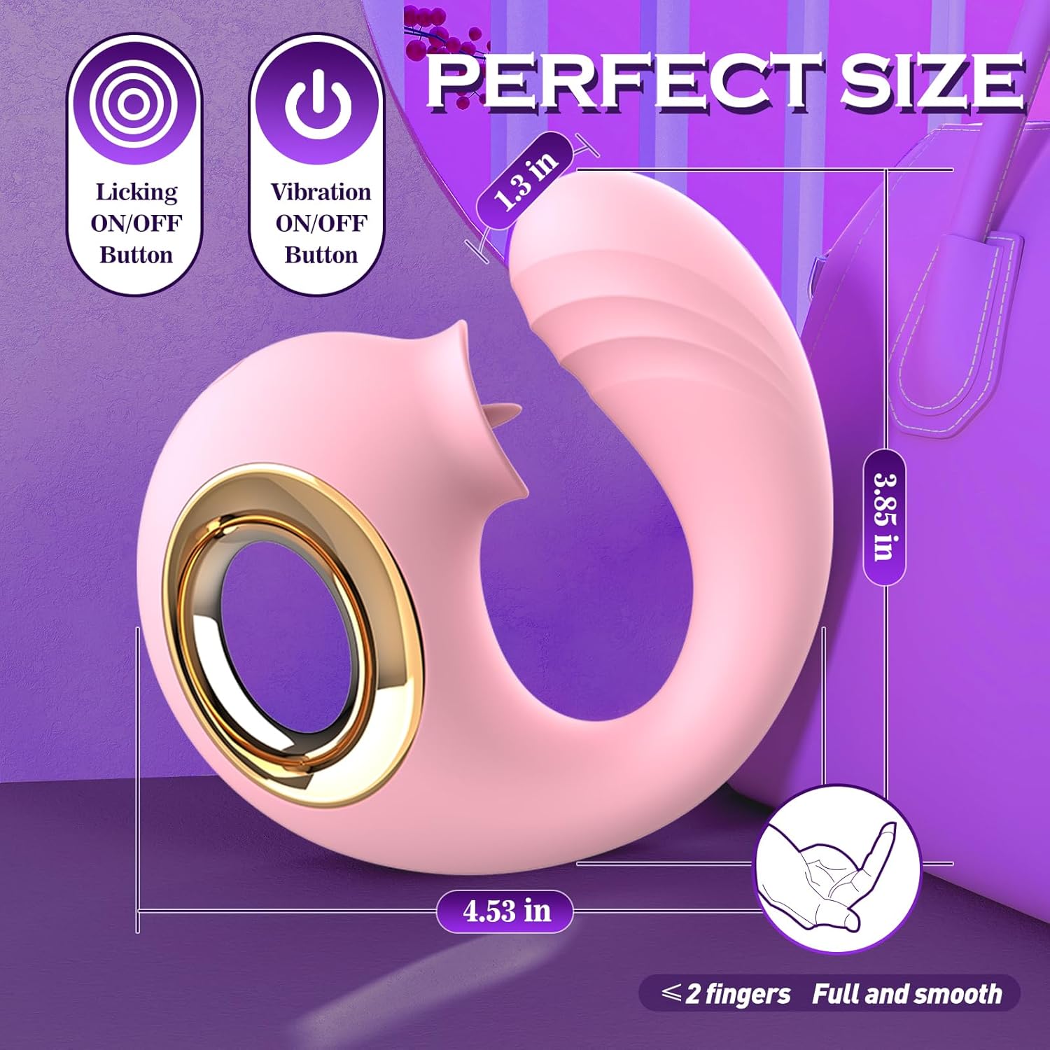 LickBliss Dual Vibrator for Women - Vixen | Nova Network