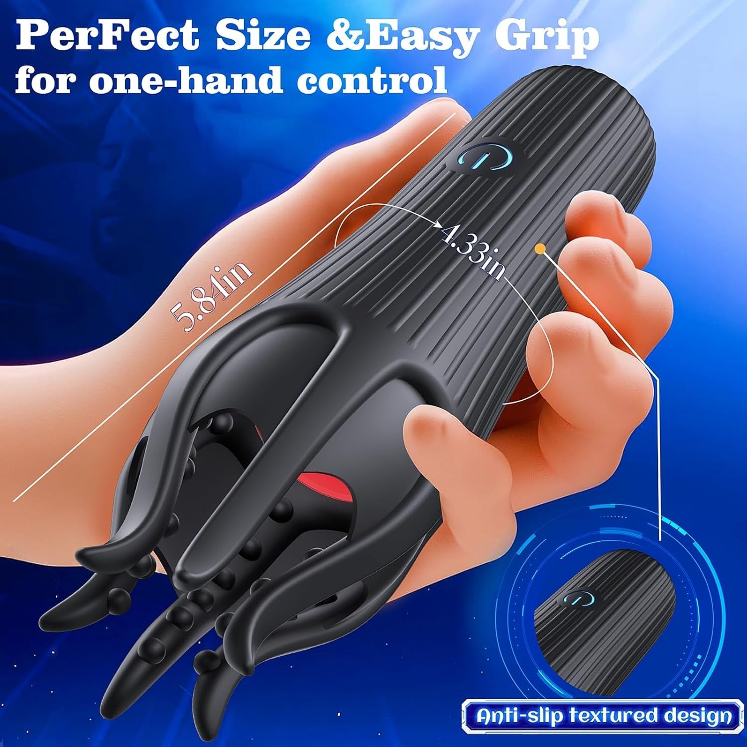 LickGrip Male Tongue - Licking Training Vibrator - Vixen | Nova Network