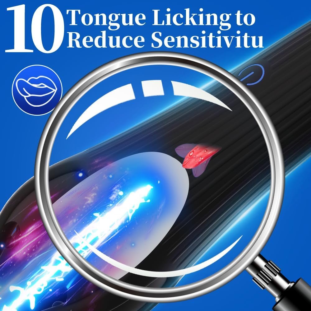 LickGrip Male Tongue - Licking Training Vibrator - Vixen | Nova Network