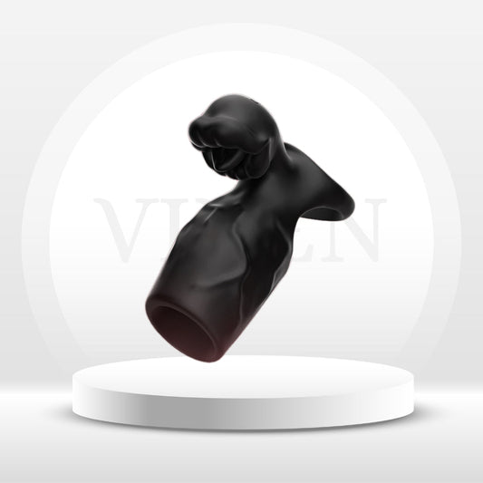 LickLock Dual Stimulation Penis Sleeve - Vixen | Nova Network