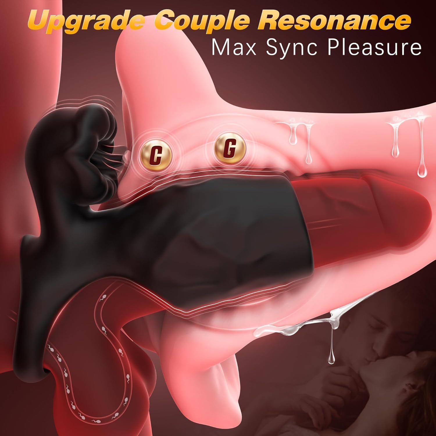 Vibrating Penis Sleeve with Licking Tongue Vixen | Nova Network Vibrating Penis Sleeve with Licking Tongue Vixen | Nova Network