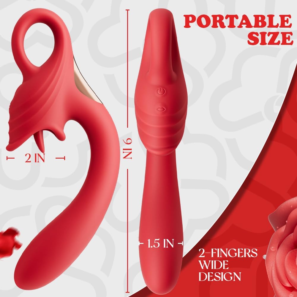LickLoop Dual Tease Vibrator - Vixen | Nova Network