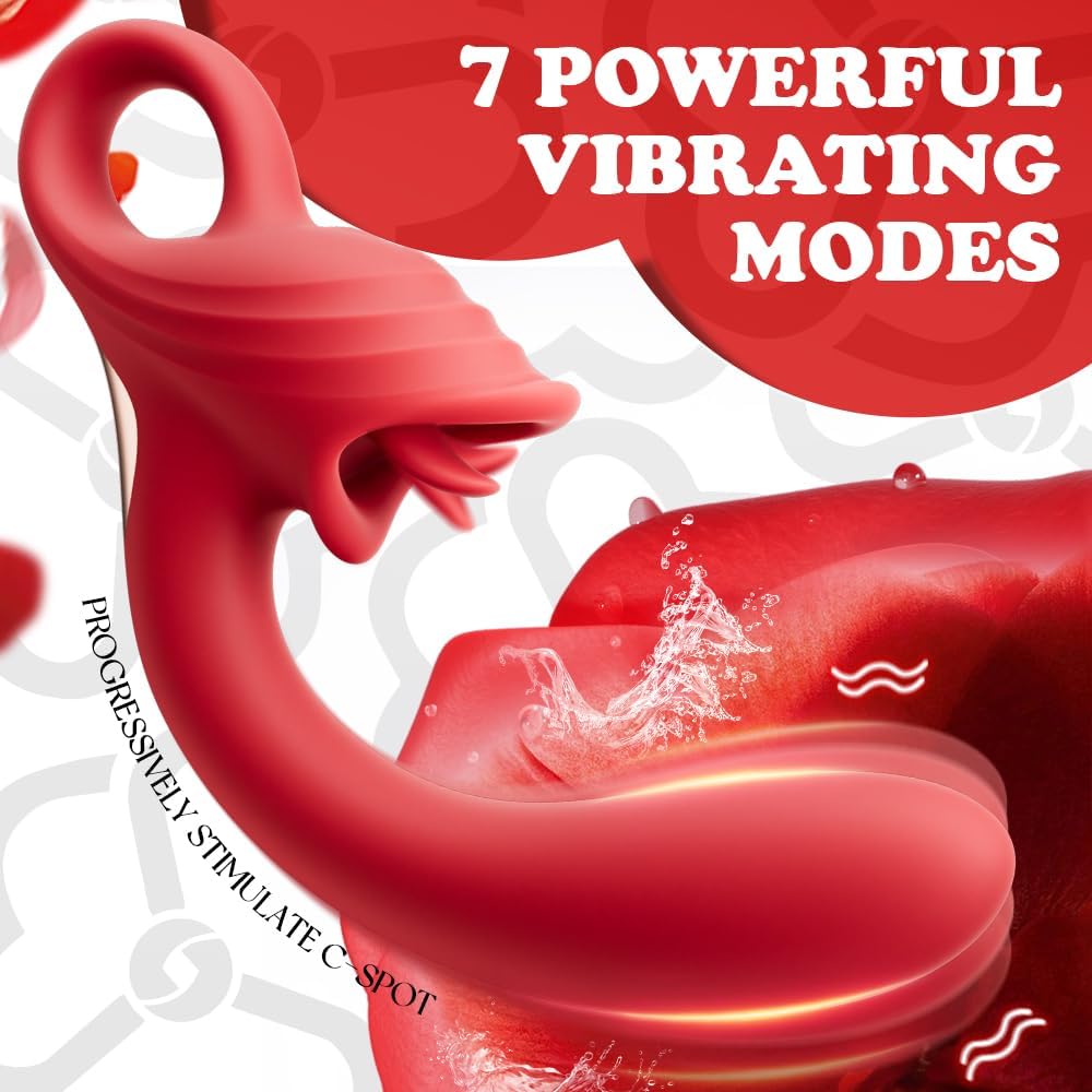 LickLoop Dual Tease Vibrator - Vixen | Nova Network