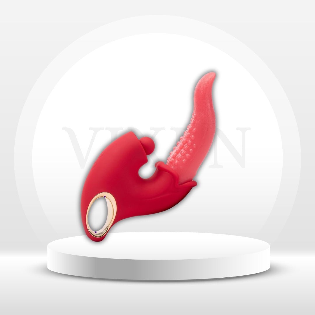 LickMotion Realistic Tongue Rabbit Vibrator - Vixen | Nova Network