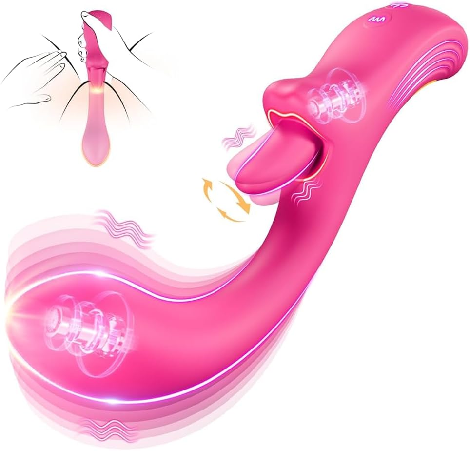 LickSpiral 3 - in - 1 Clitoral & G - Spot Vibrator - Vixen | Nova Network