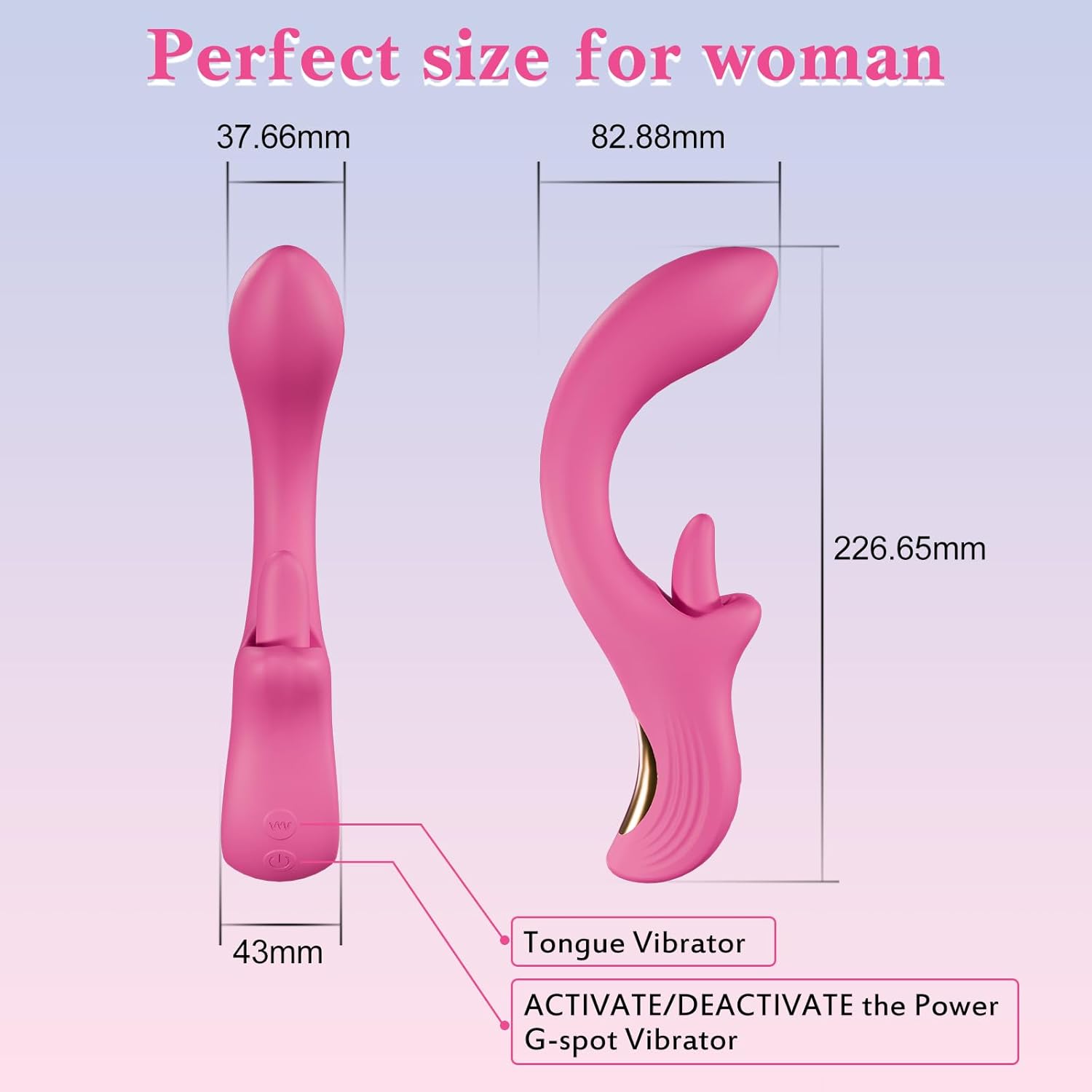 LickSpiral 3 - in - 1 Clitoral & G - Spot Vibrator - Vixen | Nova Network