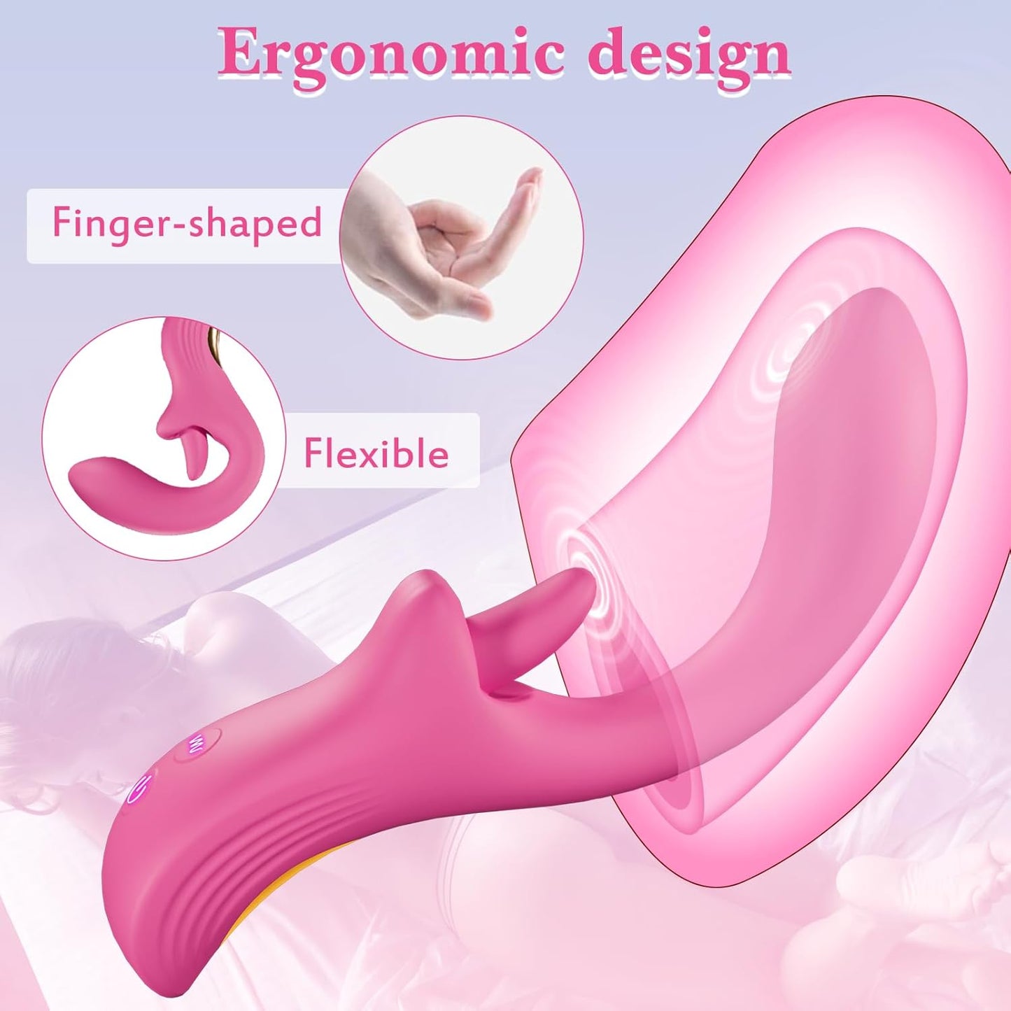 LickSpiral 3 - in - 1 Clitoral & G - Spot Vibrator - Vixen | Nova Network