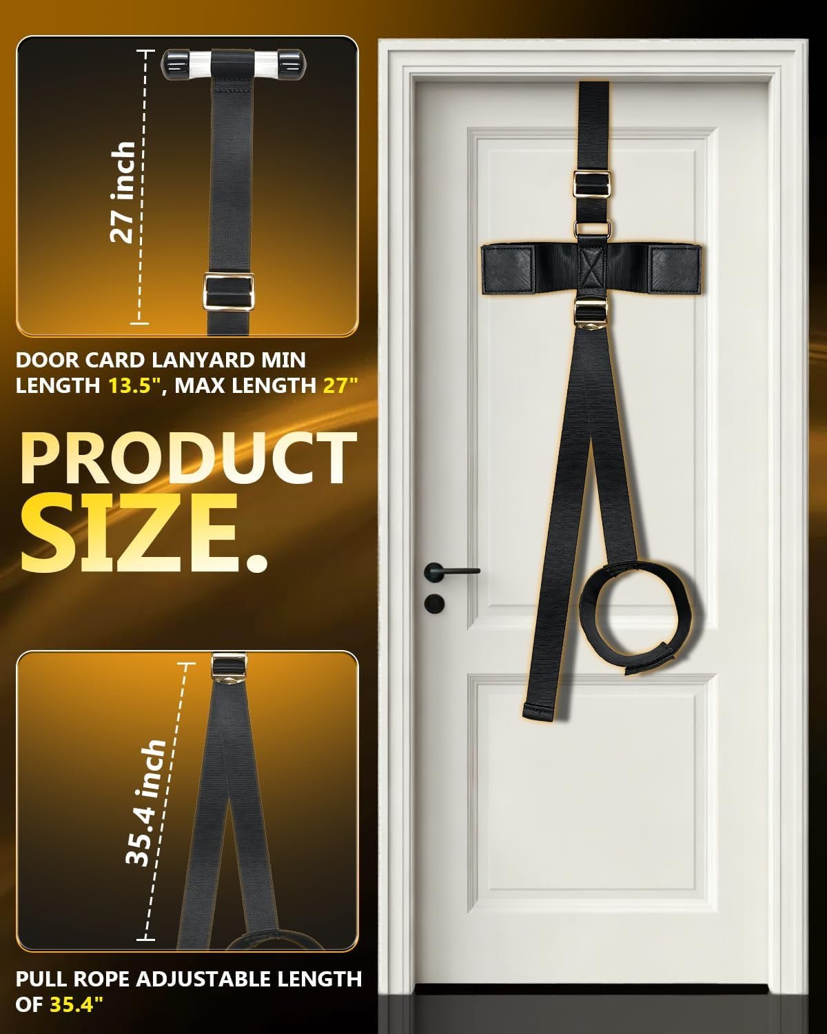 LiftLatch Door-Mounted Leg Cuff Sex Sling - Vixen Adult Playroom