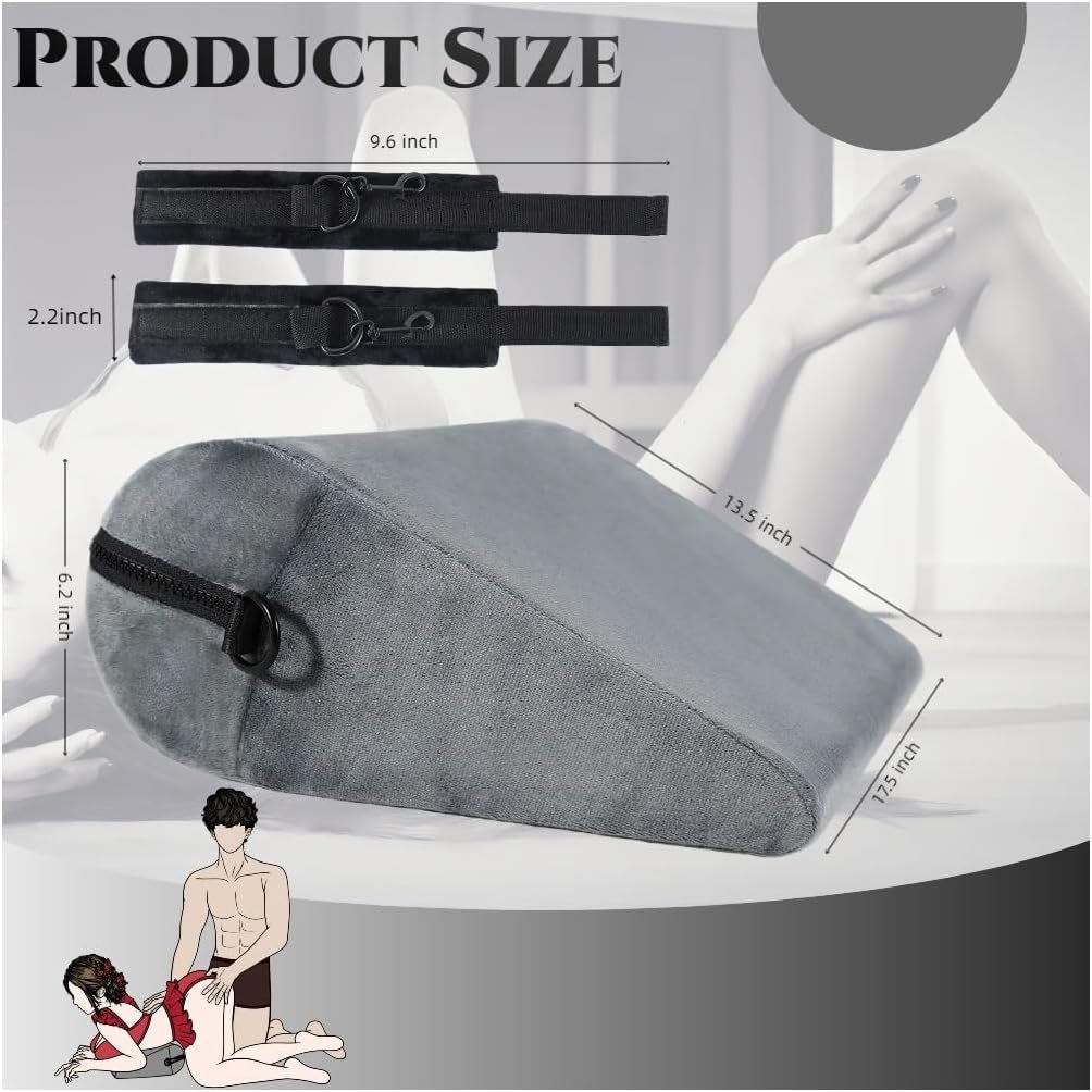 LiftLock Sex Position Pillow with Cuffs - Vixen | Nova Network