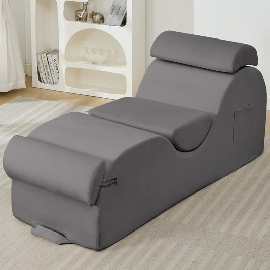 Light Gray Intimate Support Sex Chaise - Vixen | Nova Network