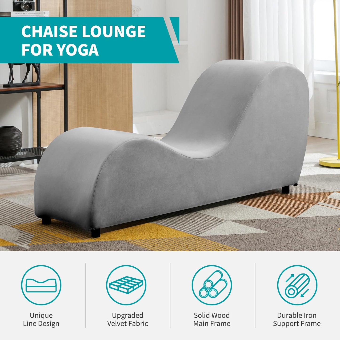 Light Gray S - Curve Seduction Chaise - Vixen | Nova Network