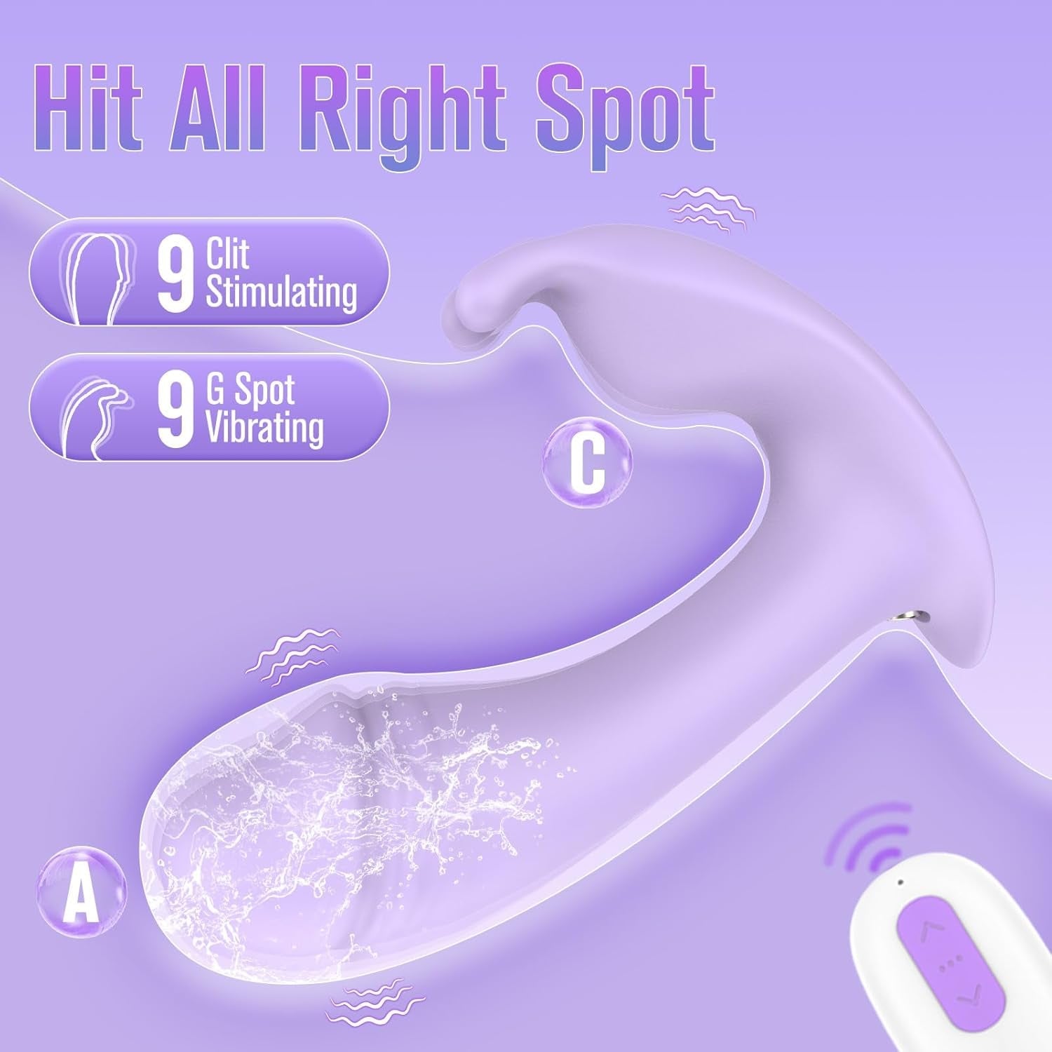 LilacLink App - Control Panty Dildo Vibrator - Vixen | Nova Network