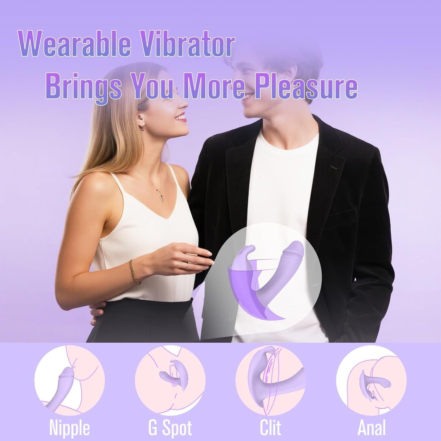 LilacLink App - Control Panty Dildo Vibrator - Vixen | Nova Network