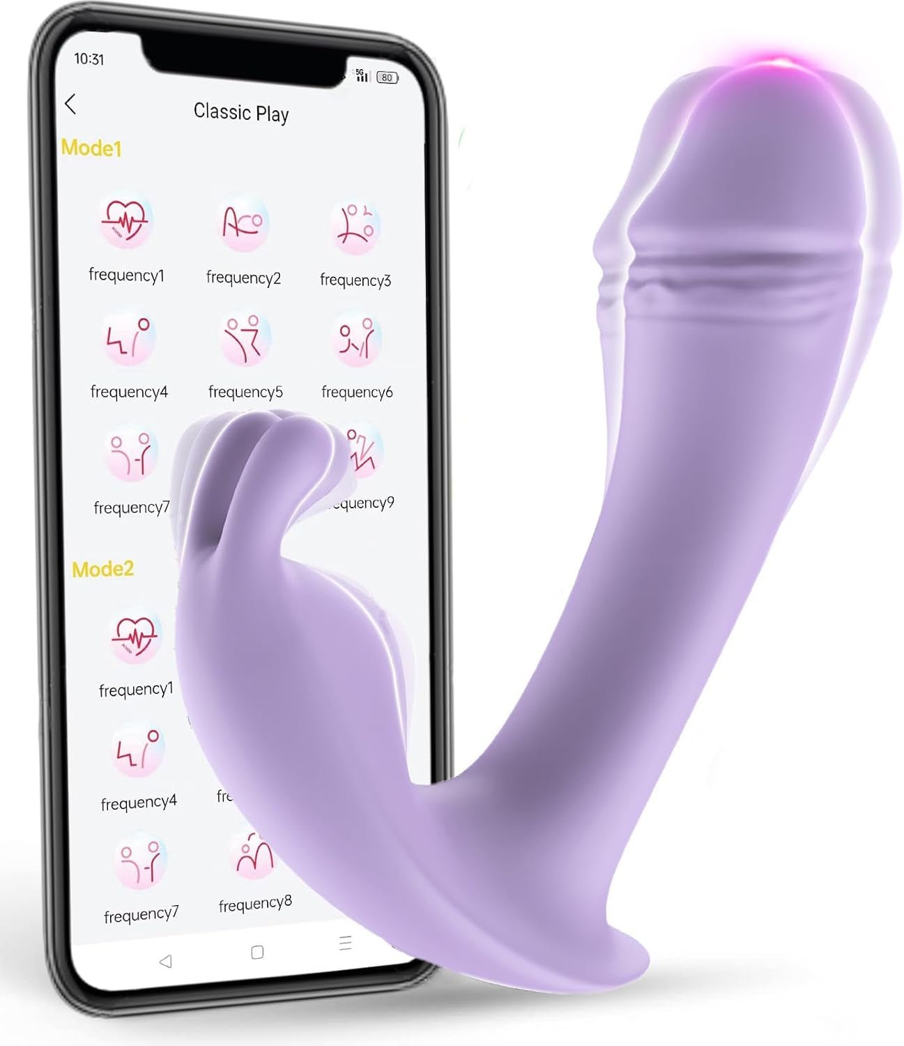 LilacLink App - Control Panty Dildo Vibrator - Vixen | Nova Network