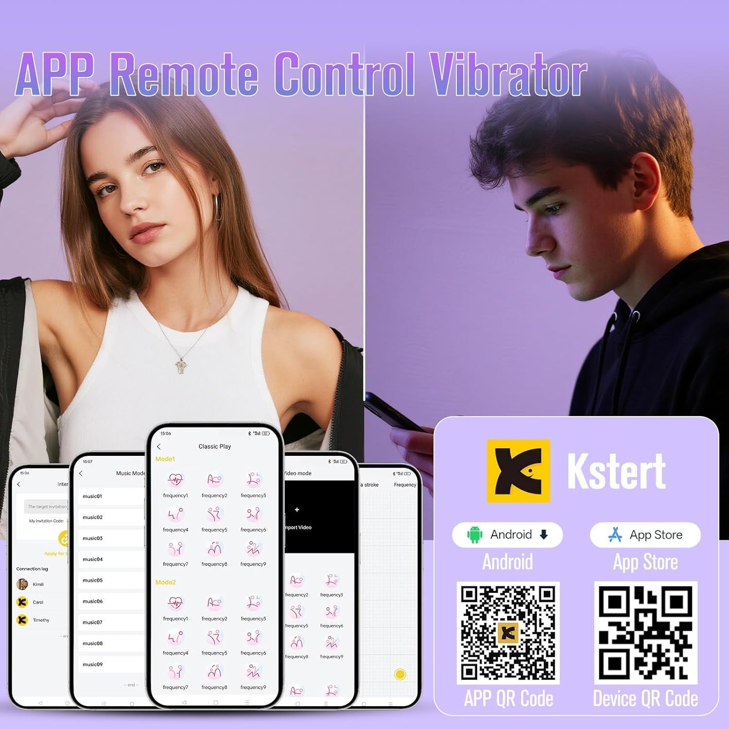 LilacLink App - Control Panty Dildo Vibrator - Vixen | Nova Network