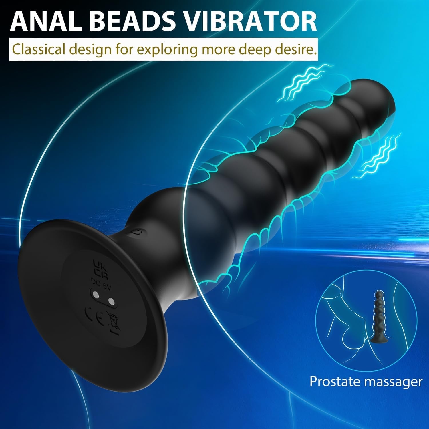 LinkLadder App - Controlled Anal Beads Prostate Plug - Vixen | Nova Network