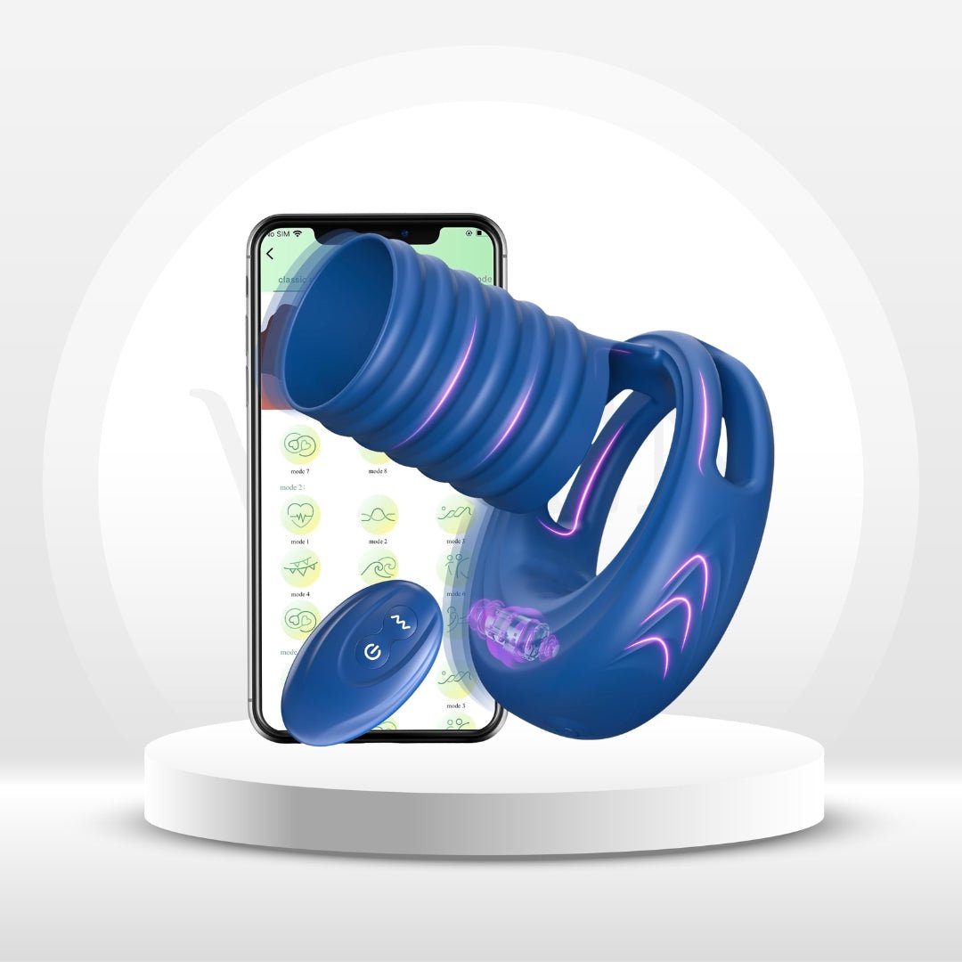 LinkThrust Penis Sleeve Cock Ring Vibrator - Vixen | Nova Network
