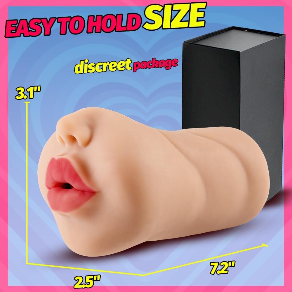 LipService Realistic Mouth Deep-Throat Male Stroker - Vixen | Nova Network