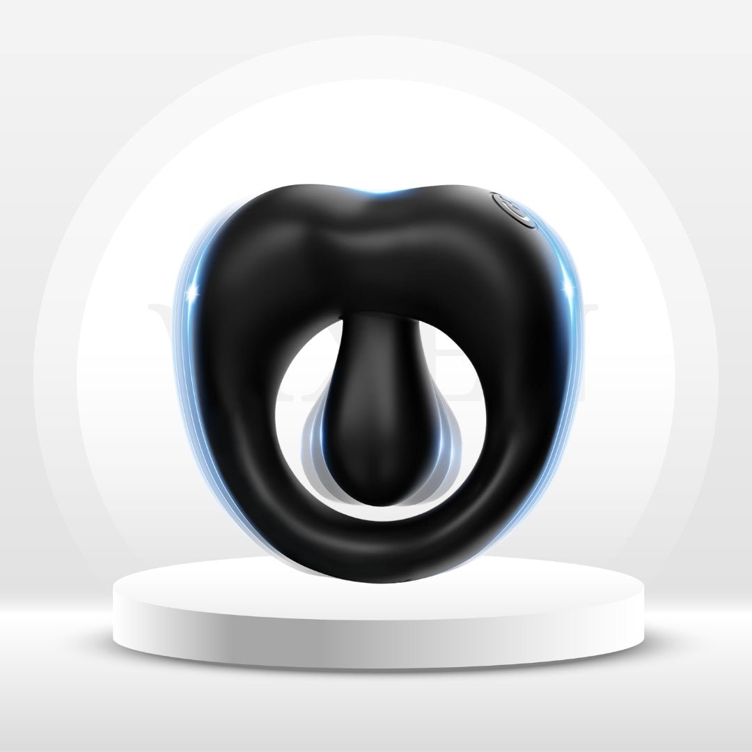 LipService Vibrating Couples Cock Ring 360° Adjustable 10 Modes - Vixen | Nova Network