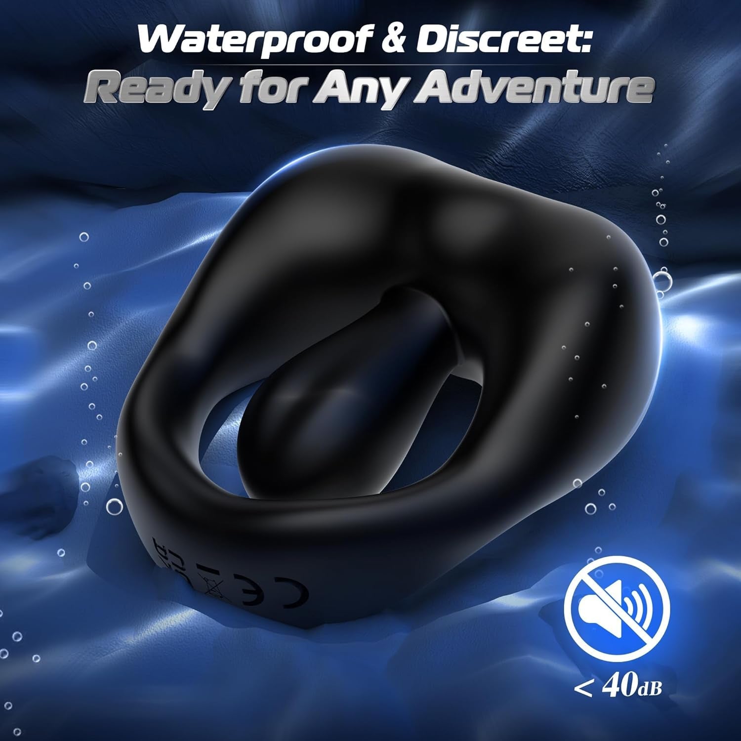 LipService Vibrating Couples Cock Ring 360° Adjustable 10 Modes - Vixen | Nova Network