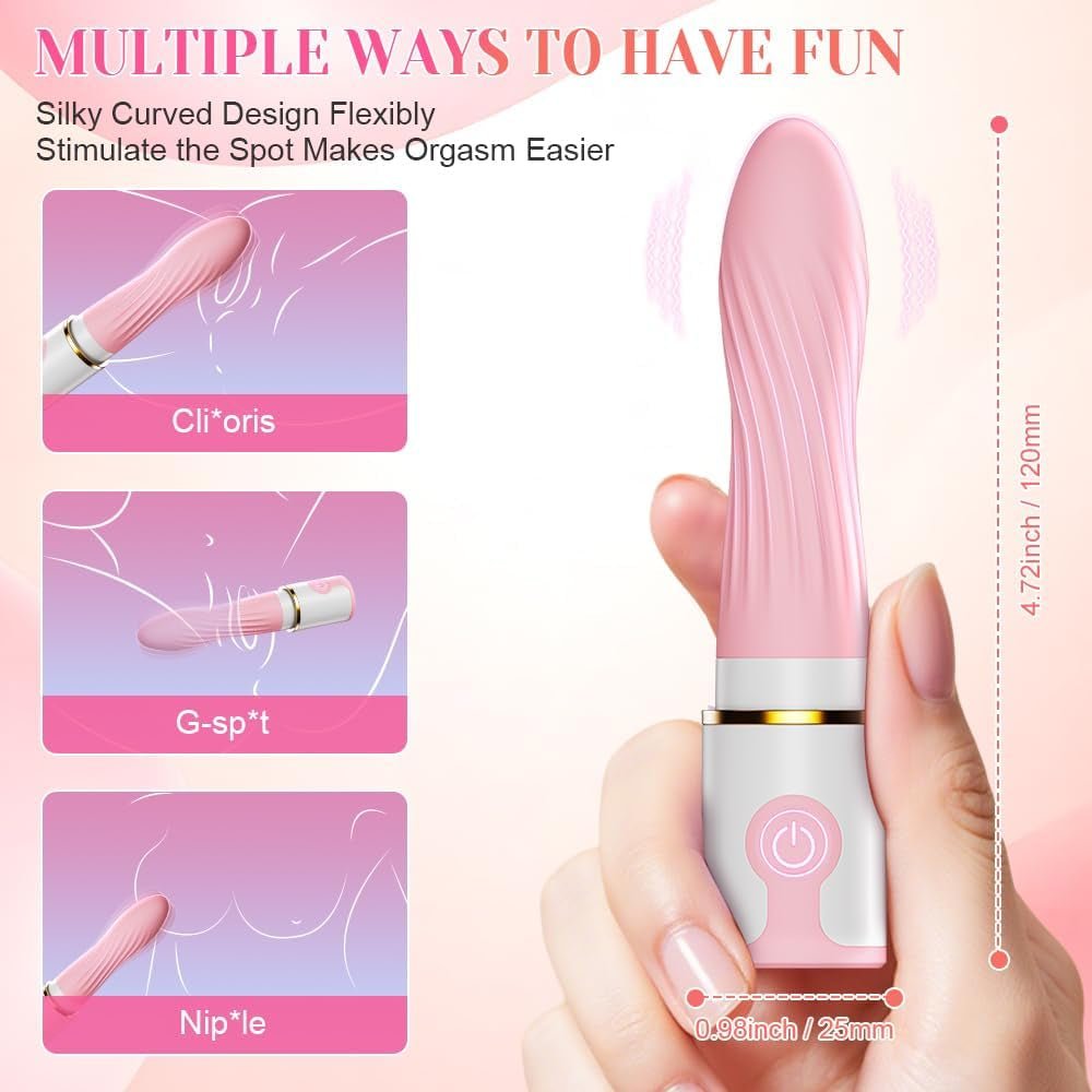 LipTease Discreet Lipstick Bullet Vibrator - Vixen | Nova Network