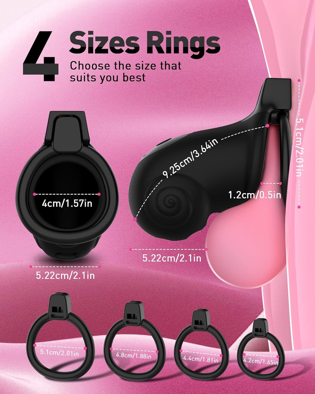 LockPulse App - Controlled BDSM Chastity Cage - Vixen | Nova Network