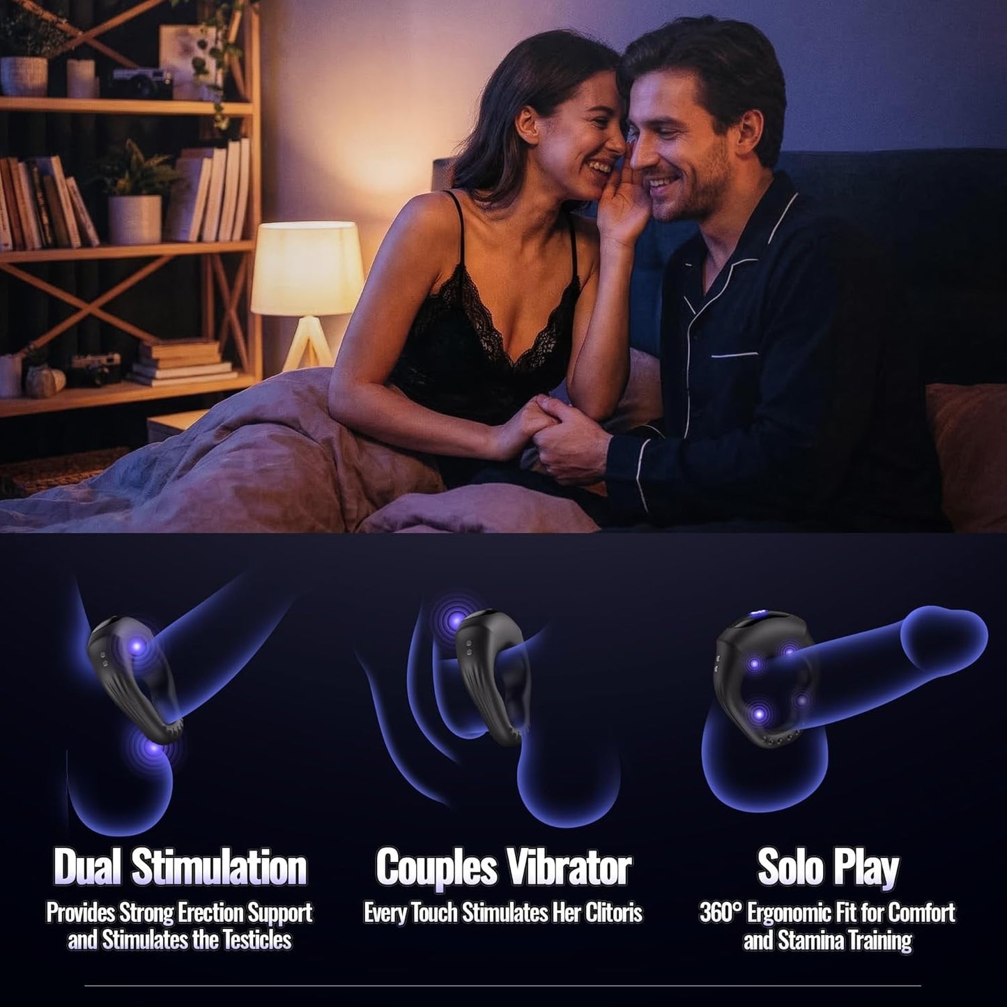 LockRhythm App - Control Vibrating Cock Ring - Vixen | Nova Network