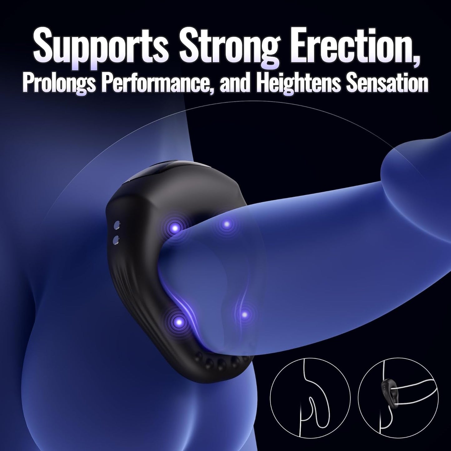 LockRhythm App - Control Vibrating Cock Ring - Vixen | Nova Network