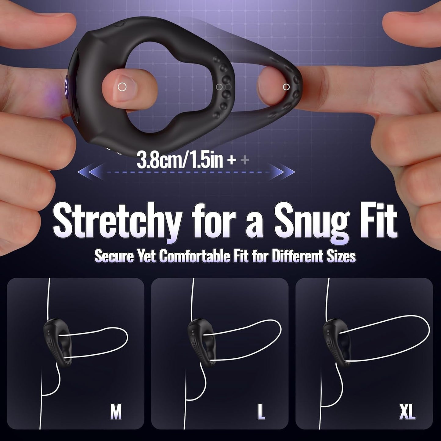 LockRhythm App - Control Vibrating Cock Ring - Vixen | Nova Network