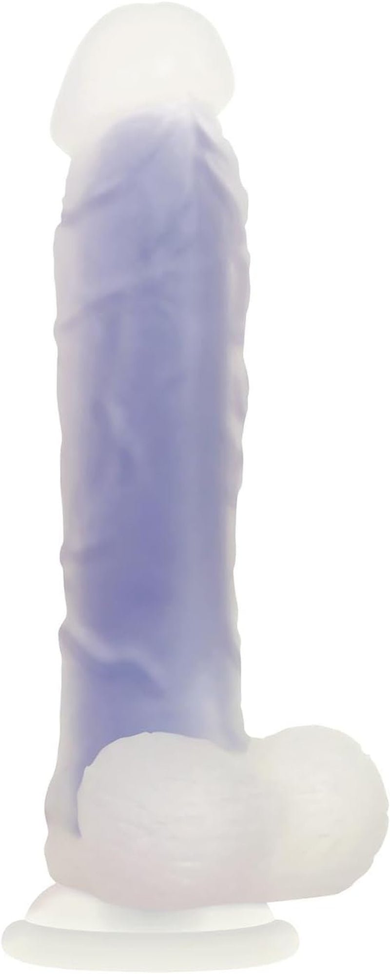 LumiFlex 8” Glow - in - the - Dark Suction Cup Dildo - Vixen | Nova Network